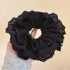 Colección de Scrunchies Dulces y Versátiles Estilo Coreano para Mujer, Estilo Perezoso 2026 Accesorios para el Cabello de Cola de Caballo Baja, Gomas para el Cabello de Gama Alta al por Mayor