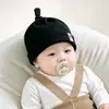 Gorro para bebé y niño pequeño primavera y otoño protección para los oídos gorro para recién nacido niño y niña meses pequeños fontanela de recién nacido gorro con capucha para chupete invierno