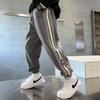 Pantalones para niño Primavera y Otoño, Niños Grandes Primavera Pantalones Deportivos Casuales Holgados 2025 Nuevo Moderno Niños Deportes Pantalones Largos Modernos