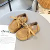 Zapatos Casuales Birkenstock para Niñas Estilo Coreano Mate Niños 2025 Otoño Nuevos Zapatos Bajos Antideslizantes para Niños