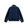 Beijie Moda Masculina 2026 Primavera Nova Jaqueta Patchwork Xadrez com Gola Alta Marca Tendência Masculina Casaco Par Casal Solto