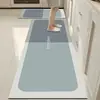 Tapetes de Piso para Cozinha Transfronteiriços, Tapetes Antiderrapantes Resistentes a Manchas, Tapetes de Piso para Cozinha Absorventes de Lama Diatomácea, Tapetes de Cozinha Cortáveis Atacado