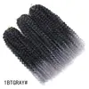 Extensiones de cabello anudadas a mano de 12 pulgadas al por mayor para exportación peluca Mary Jane rastas trenzas espirales rizos pequeños de resorte multicolor