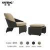 Rattan Asiático Nórdico Sofá de Rattan para Exterior Combinação de Móveis de Rattan para Varanda de Jardim de Pátio de Villa ao Ar Livre Designer