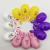 Explosões Transfronteiriças Ovos de Páscoa Plástico Formato de Coelho Fofo Abertura Ovos Pintados Gashapon Torcido Ovos de Brinquedo para Crianças
