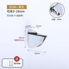 Aleación de Zinc Ajustable Clip Hawkbill F Clip para Vidrio de Baño Clip Fijo de Pico de Pato Soporte de Herrajes Laminares de Pared