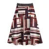 Estilo Europeo y Americano Transfronterizo Z Nueva Moda Elegante Amazon Ropa de Mujer al por Mayor Vestido Estampado con Cinturón 1165069