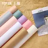 Shangjin Envoltura de Flores Papel de Sídney Papel Amasado a Mano Base para Ramo de Flores Papel de Revestimiento Caja de Regalo para Frutas Papel de Envoltura Liso DIY