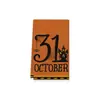 Paños de cocina de Halloween, decoraciones de cocina europeas y americanas de Halloween transfronterizas, paños de té absorbentes, paños multiusos para lavar platos y limpiar