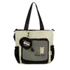 Nova Moda 2026 Bolsa Saco para Estudante Universitário, Bolsa de Mão Simples e Versátil para o Dia a Dia, Bolsa Tote Multifuncional de Grande Capacidade