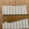 21 algodón 100%R tejido teñido en hilo a rayas pequeño fresco camisa pijama tela fábrica mayoreo
