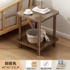 Mesa lateral de sofá mesa pequeña sala de estar mesa moderna minimalista mesa cuadrada pequeña mesa simple para el hogar mesa lateral de sofá mesa de café