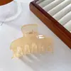 Pinza para el cabello Duowei Accessories de Aleación de Acetato Estilo Coreano, Pasador Extra Grande para la Parte Trasera de la Cabeza, Accesorio para el Cabello Simple y Elegante