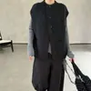 Chaleco Cardigan de Punto Otoño 2026 para Mujer, 100% Lana Pura, Estilo Europeo, Chaleco Suéter Casual Otoño/Invierno