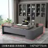 Escritorio de oficina simple y moderno, escritorio de gerente, muebles de oficina, escritorio ejecutivo, escritorio de CEO, juego de escritorio y silla para gerente, escritorio del jefe