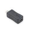 Adaptador micro USB revolución mini USB hembra para teléfono móvil micro USB revolución mini USB adaptador hembra