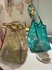 Bolso de Hombro Transparente de Malla Estilo Nuevo 2025 Transfronterizo para Mujer, Bolso de Compras Ligero de Moda de Red para Peces de Gran Capacidad, Bolso de Playa
