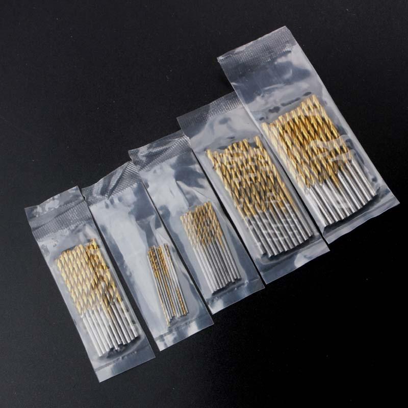 50pc镀钛麻花钻3