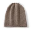 Sombrero de cachemira 100% pura cachemira otoño e invierno para hombre y mujer hilo de lana jersey protección para las orejas tejido sombrero abultado sombrero de pila