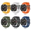 Correa de Silicona de Diámetro Amplio Adecuada para Relojes Samsung Ultra/Ultra2025 de 47 mm Correa de Reloj Deportiva de Silicona