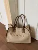 Bolso Tote, Gran Capacidad, Bolso de Mano Versátil para Viajes de Verano de Mujer, Bolso Tejido Estilo Vacacional Casual, Bolso de Paja