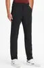 2024 Roupa Casual de Negócios para Comércio Exterior Bolso com Zíper Real Slim Fit Europeu e Americano Tamanho Plus Algodão Versátil Cor Sólida Calça Social Masculina