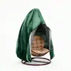 Funda para Silla Colgante Tipo Huevo de Tela Oxford 210 Transfronteriza Cubierta Impermeable para Exterior Cubierta Antipolvo para Silla Colgante con Cremallera Columpio para Silla Colgante