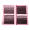 Comércio Exterior Transfronteiriço Cílios Postiços DIY Segmentados 30D40D Cluster de Cílios com Cola Quente Embalagem Mista Espessa e Curvada