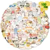 100 Adesivos de Grafite de Animais em Tinta Fofos para Decorar Guitarra Caderno Mala DIY À Prova d'Água Transfronteiriço