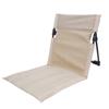 Silla de exterior Esterilla para silla de playa Sillón de jardín Silla de acampada Silla de césped Silla plegable portátil Esterilla de suelo para acampada picnic silla