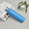 Taza Térmica de Acero Inoxidable 304 Interior y Exterior Portátil para Exteriores Estilo Deportivo Americano Boca Ancha Botella de Agua Gran Capacidad Hervidor Simple para Montañismo