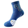 Calcetines de Running para Hombre, Transpirables, Absorbentes de Sudor, Suela Gruesa de Toalla, Antideslizantes, Resistentes al Desgaste, Calcetines Deportivos Profesionales para Baloncesto y Bádminton
