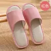 Pantuflas de lino para interior, hogar, domésticas, pantuflas frescas para mujer, ropa de casa, resistentes al desgaste, antideslizantes, suela gruesa, pantuflas frescas de verano para hombre, venta al por mayor