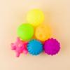 Bola de agarrar para as mãos Bola de toque Percepção tátil Toque Bebê Agarrando Bola de borracha macia Quebra-cabeça Brincar Água Brinquedo de bebê Manhattan