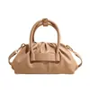 Bolso de Nube de Color Sólido Nuevo de Verano 2026 para Mujer, Bolso de Mano Simple y Elegante, Bolso de Hombro Plegado Cruzado de Moda