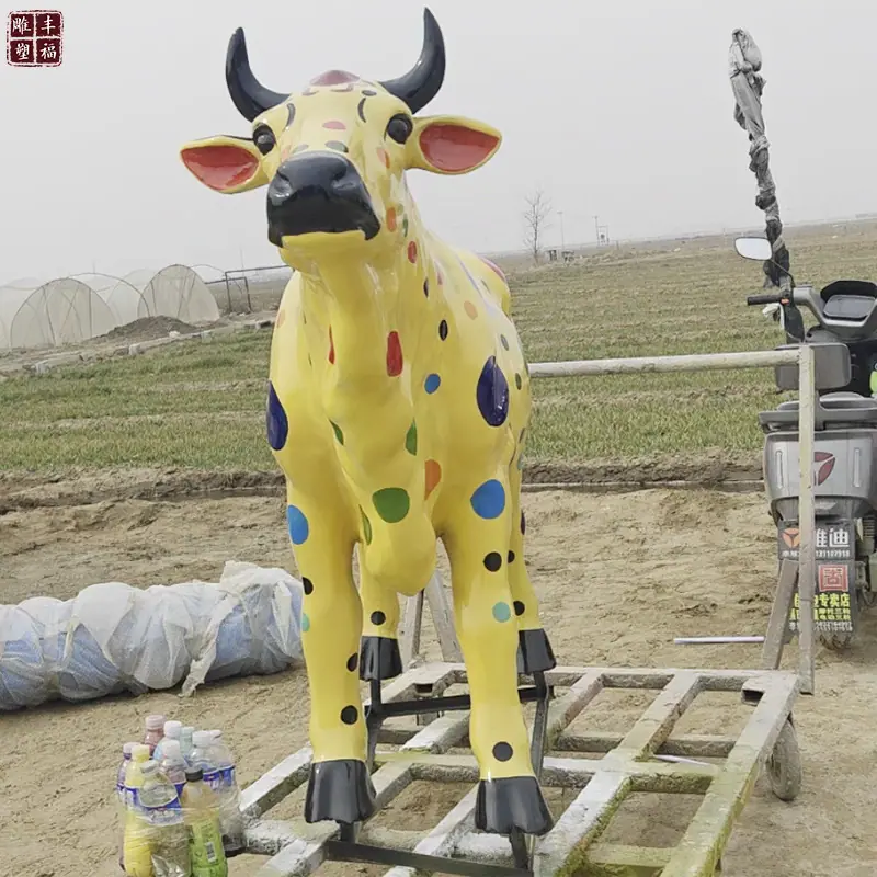 玻璃钢牛定制2