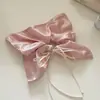 Lenço Quadrado Pérola Brilhante Fino Laço de Fita Lenço Quadrado Prendedor de Cabelo Feminino Elástico Acessórios de Cabelo