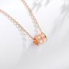 Rueda de la Fortuna Joyería de Plata S925 al por Mayor Collar de Cintura Pequeña para Mujer Estilo Fresco Una Pieza Envío Directo Cadena para la Clavícula Transfronterizo Nuevo Producto
