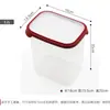 Set de Tres Cajas de Almacenamiento para Refrigerador de Venta Cruzada de Alimentos, Incluyendo Frascos Sellados de Anís Estrella, Pimienta, Canela y Cajas de Almacenamiento