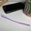 Adecuado para cordón de teléfono móvil, cadena corta para teléfono móvil, llavero, disco U, accesorios de silicona líquida, cordón para Airpods Pro2