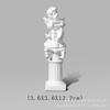 Candelabro de columna romana de resina nórdica, adorno de ángel, escultura para ventana, modelo de habitación, miniaccesorios de tiro, decoraciones suaves