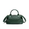 2026 Nova Bolsa de Palha, Bolsa de Mão Luxuosa Fashion e Simples, Bolsa de Couro de Vaca de Grande Capacidade, Bolsa de Ombro Único Transversal para Mulheres