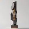 Joias Geométricas Criativas Retrô de Luxo Leve Modelo Quarto Hall de Hotel Sala de Estar Artesanato Estudo Escritório Decorações