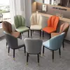 Sillas de comedor nórdicas, diseño moderno y minimalista, adecuadas para uso doméstico, estilo de lujo ligero, sillas de restaurante, sillas tapizadas, juegos de comedor de hotel, sillas de escritorio
