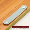 Mesita de Noche Puerta de Armario Asa de Cuero Colorida Nórdico Moderno Minimalista Agujero Único Asa de Cuero Asa de Cuero para Muebles