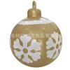 Bola de Navidad Inflable Transfronteriza Decoración de Año Nuevo Juguete de Pvc Ambiente Festivo Hierba Tierra Bola Campana 60cm Bola Linterna