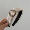 Diadema de Suede Abotonada de Alta Calidad para Mujer 2025 Nueva Diadema de Punta Alta para Uso Diario, Pinza para el Cabello Elegante