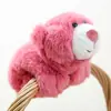 Pulsera para muñeca de muñeca Panda Pequeño muñeca linda anillo de presión juguete de peluche pequeña joya regalo de cumpleaños niña Muñeca de trapo