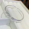 Pulsera de Garra de Gato Bendecida Paz Alegría Nicho Temperamento Diseño Simple de Gama Alta Versátil Diaria Pulsera de Apertura para Mujer