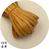 En Stock Tiras de Cuero de 10 mm 1 cm Ribete de Tubería de PU Accesorios Accesorios para Ropa Suave al Tacto Buen Material
